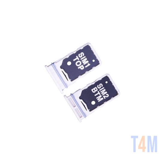 Bandeja de SIM Samsung Galaxy A80/A805 Blanco